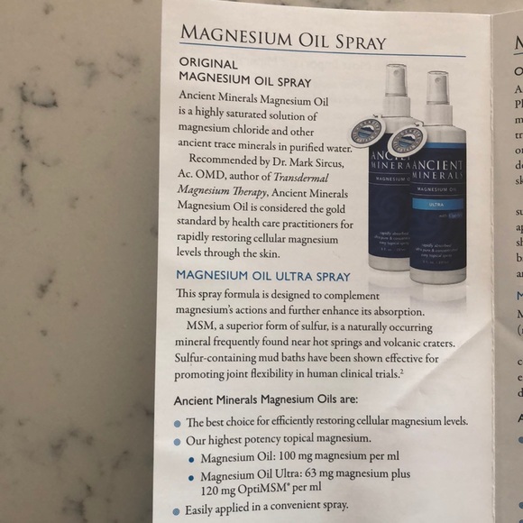 Ancient Minerals Original Magnesium Oil 8 oz - Picture 6 of 6
